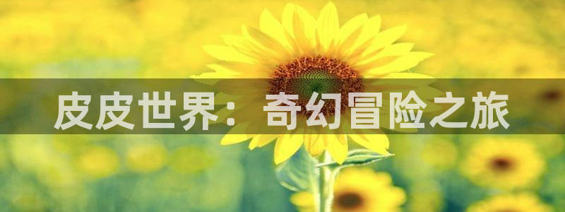 多彩娱乐平台登录：皮皮世界：奇幻冒险之旅