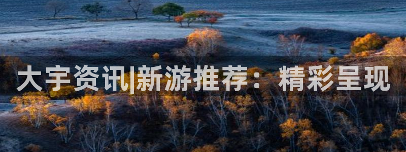 多彩娱乐科技：大宇资讯|新游推荐：精彩呈现